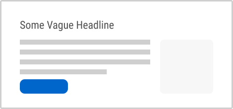 Vague Or Specific Benefits (Variant A)