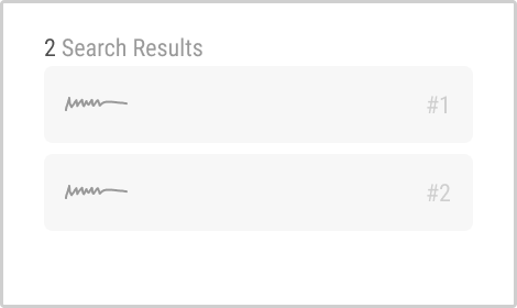 Fewer Or More Results (Variant A)