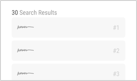 Fewer Or More Results (Variant B)