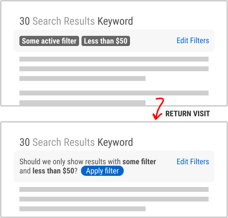 Persistent Filters (Variant B)