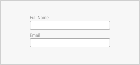 Optional Field Labels (Variant A)